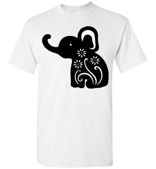 Cute Elephant Shirt Tee T-shirt,Gildan Short-Sleeve