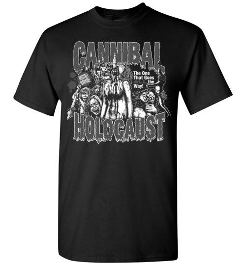 Cannibal Holocaust Ruggero Deodato Horror Zombies Movie , v2, Gildan Short-Sleeve T-Shirt