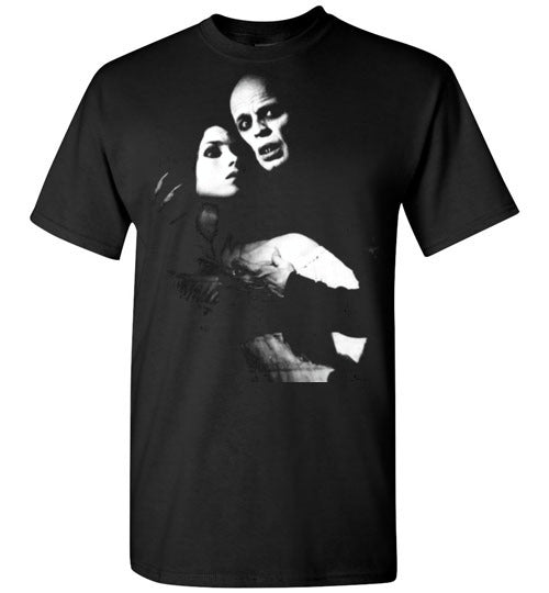Nosferatu Klaus Kinski Vampire Dracula Classic Horror Movie, v7,Gildan Short-Sleeve T-Shirt