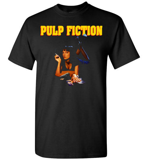 Pulp Fiction Mia Wallace , quentin tarantino, mobsters, john travolta, vincent, jules, v7, Gildan Short-Sleeve T-Shirt
