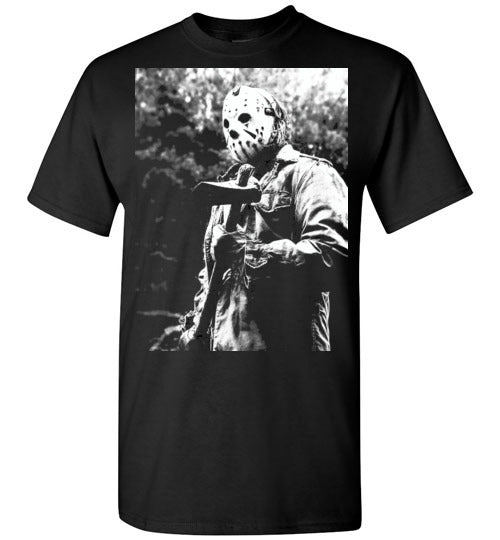 Friday the 13th Horror Movie Classics Vintage Shocker Splatter Gore Jason Voorhees , v7,Gildan Short-Sleeve T-Shirt