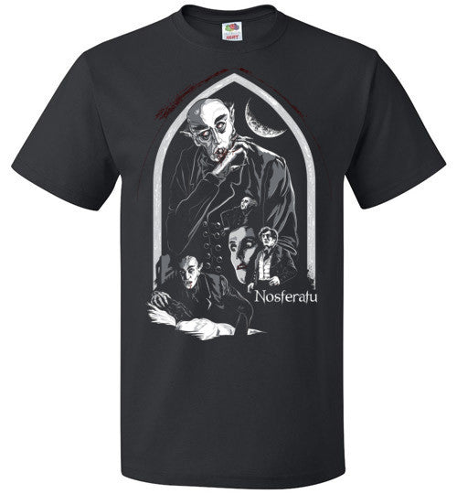 Nosferatu Vampire Dracula Classic Horror Movie , FOL Classic Unisex T-Shirt , v5