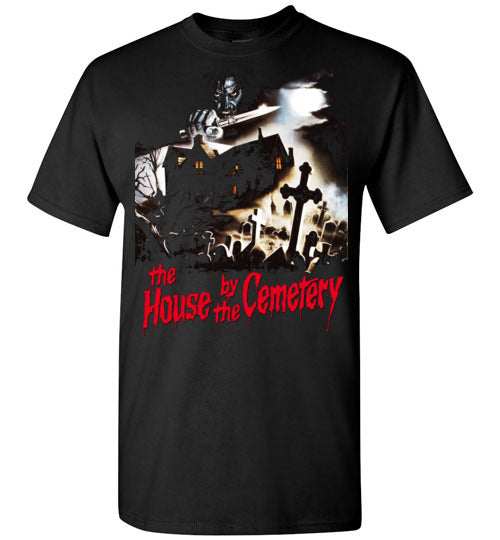 The House by the Cemetery,1981 Italian slasher film, Lucio Fulci,Gates of Hell,Living Dead,horror,v1,Gildan Short-Sleeve T-Shirt