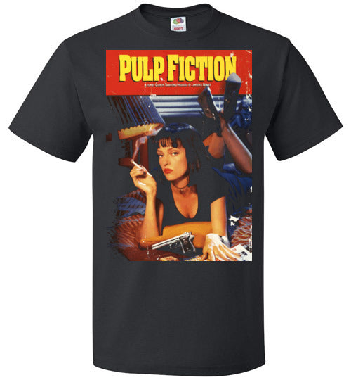 Pulp Fiction Mia Wallace , quentin tarantino, mobsters, john travolta, vincent, jules, v11, FOL Classic Unisex T-Shirt