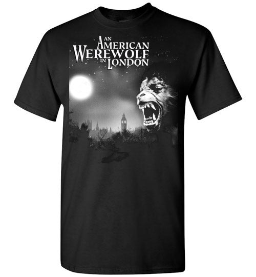 An American Werewolf in London,1981 horror comedy,horror movie classic,v1,Gildan Short-Sleeve T-Shirt