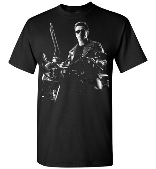 The Terminator, science-fiction action film, Arnold Schwarzenegger,cult classic,movie,v2,Gildan Short-Sleeve T-Shirt