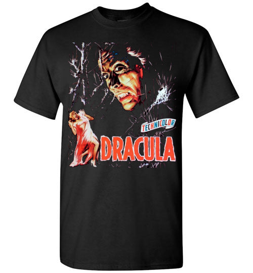 Dracula Christopher Lee Vampire Cult Movie Bram Stocker,v2,Gildan Short-Sleeve T-Shirt