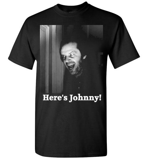 The Shining , Horror Film , Stanley Kubrick , Stephen King ,Jack Nicholson, Here`s Johnny,v9, Gildan Short-Sleeve T-Shirt