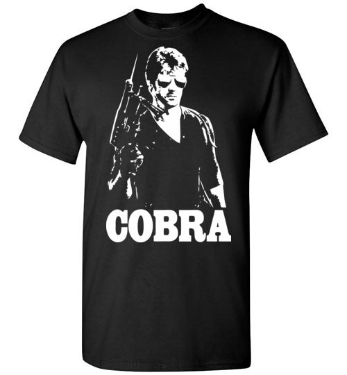Cobra, Sylvester Stallone, action film,1986, cult classic,movie,Gildan Short-Sleeve T-Shirt