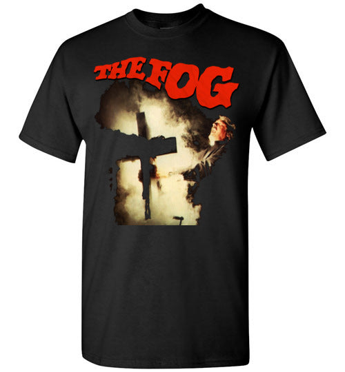 The Fog Horror Movie John Carpenter Vintage Rare 1980 Cult Film, zombie movie,Jamie Lee Curtis ,v3, Gildan Short-Sleeve T-Shirt