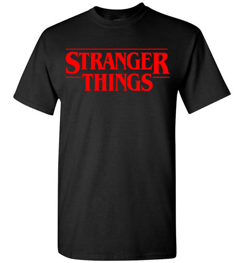 Stranger Things Red Print ,Gildan Short-Sleeve T-Shirt