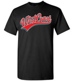 West Coast Baseball Hip Hop Style ,v1,Gildan Short-Sleeve T-Shirt
