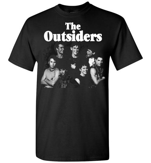 The Outsiders,drama film, Francis Ford Coppola,Rob Lowe, Emilio Estevez, Matt Dillon, Tom Cruise, Patrick Swayze, Ralph Macchio,1983,cult classic,movie,v2,Gildan Short-Sleeve T-Shirt